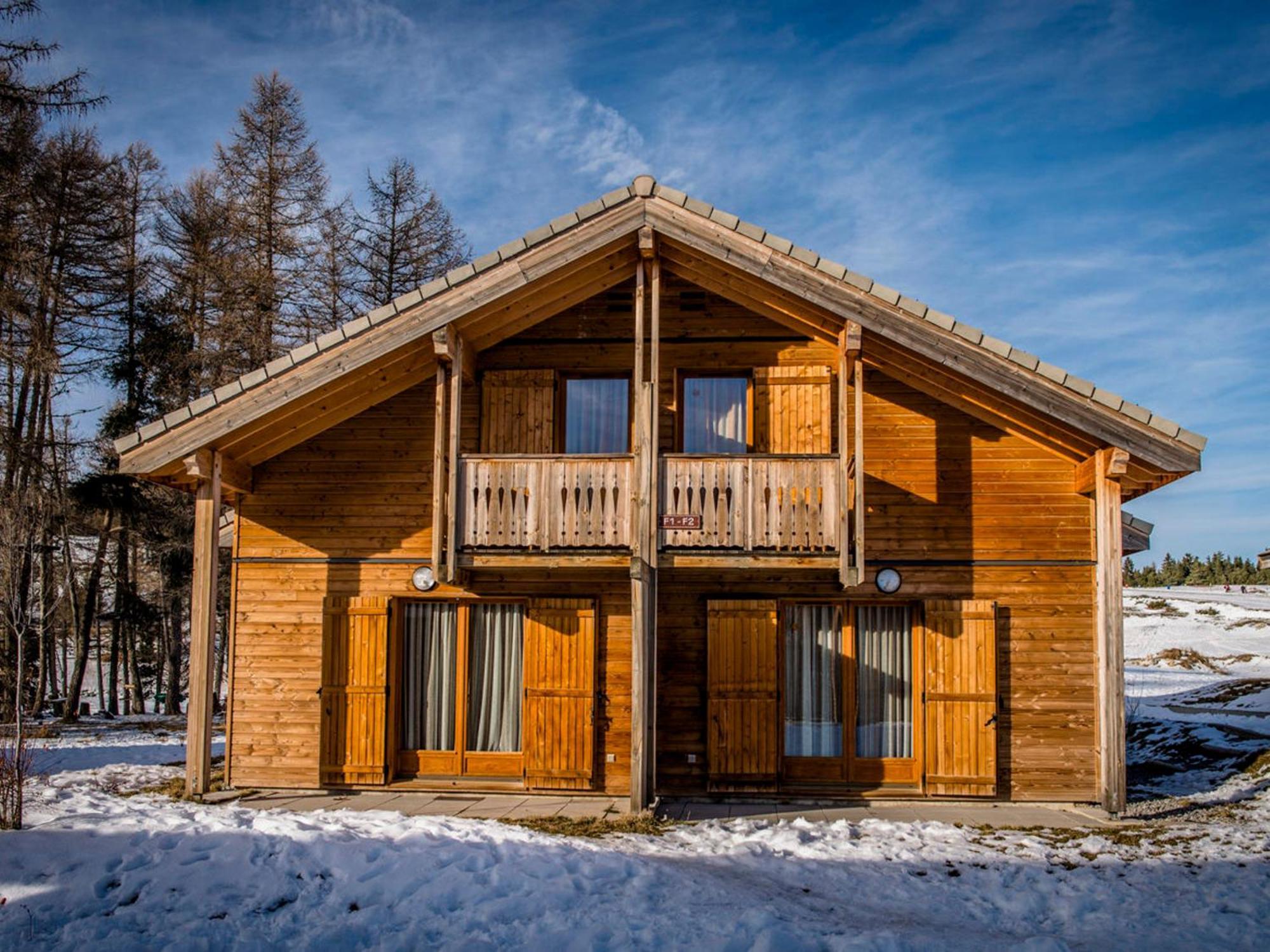 Chalet Mitoyen Duplex Avec Piscine Couverte, A 300M Des Pistes A Superdevoluy - Fr-1-504-491 Villa Exterior photo